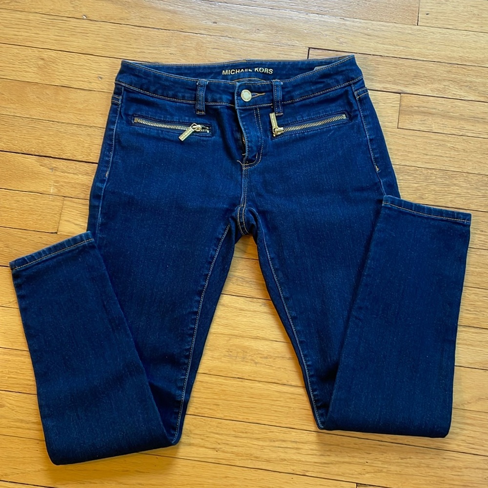 Michael Kors Blue Skinny Jeans